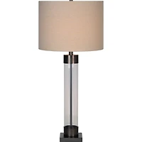 Lampe de Table Meredith en verre bronze