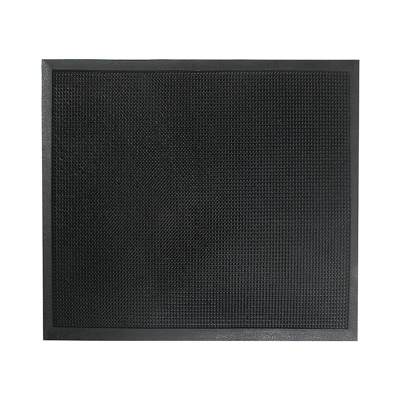 Rubber Pin Heavy Duty Black Floor Mat