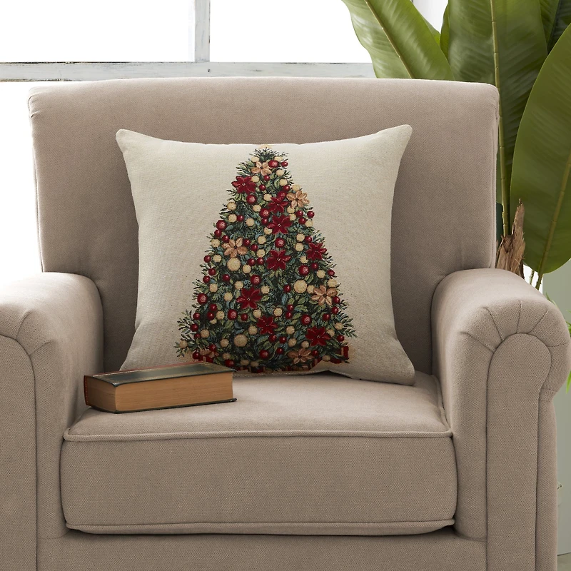 Tree Holiday Cushion