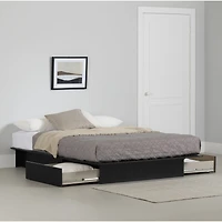 Step One Queen Platform Bed With Drawers