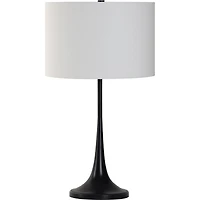 Lampe de Table Salvora en fer noir