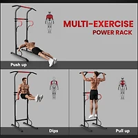 Power Tower Pull-Up & Dip Station