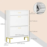 Modern Shoe Cabinet Organizer