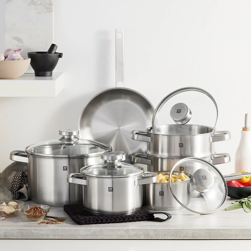ZWILLING Joy 10 Piece Cookware 18/10 Stainless Steel