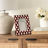 Cadre en mosaïque rouge - 6,5 x 8,5 po