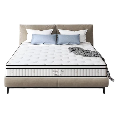Matelas hybride en mousse mémoire à ressorts ensachés - 8 po