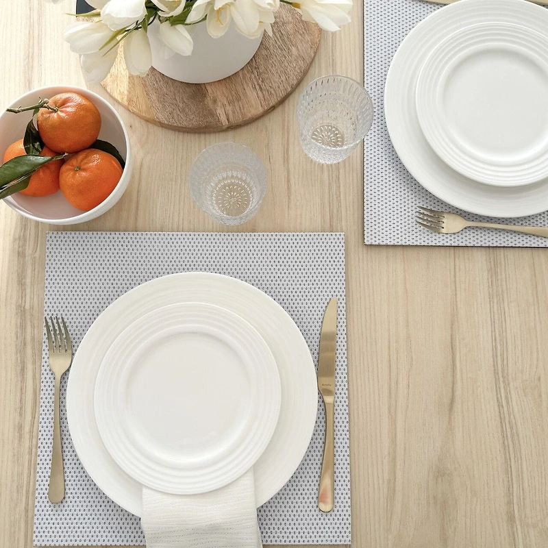 Diamond Faux Leather Placemat