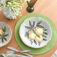 Limone Dinner Plate by Maxwell & Williams - Grey