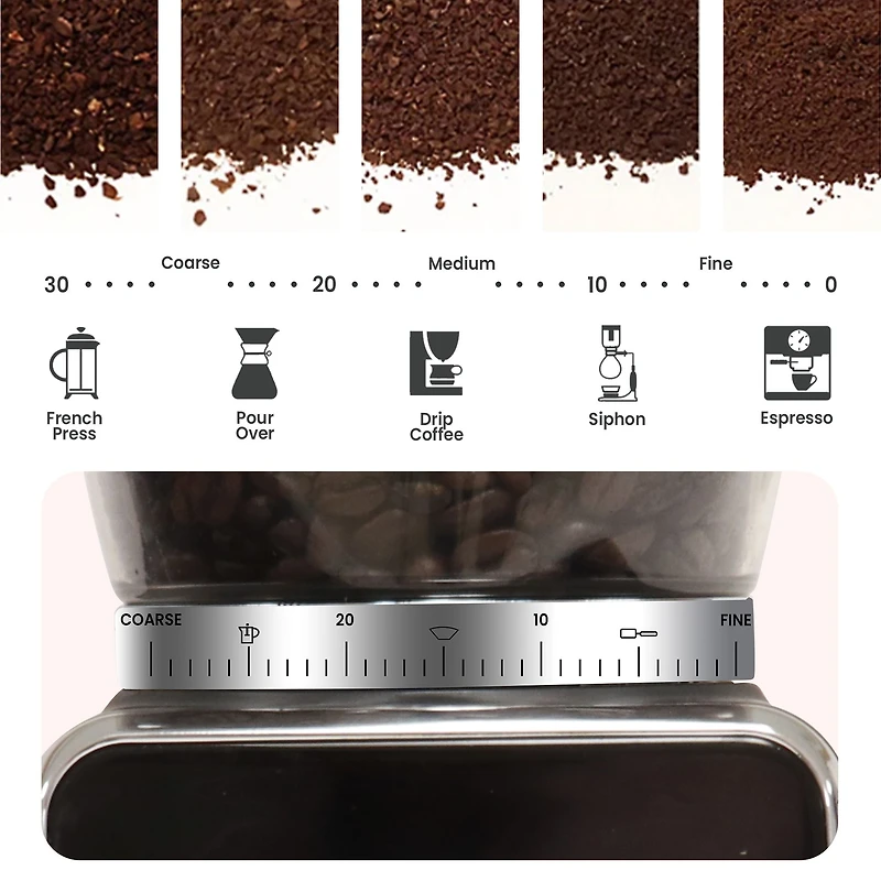 Kenmore One-Touch Smart Dosing Conical Burr Grinder
