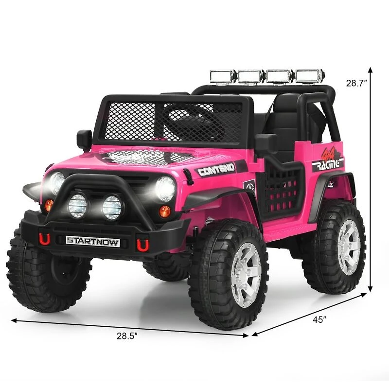 12V Kids Electric Ride-On Truck