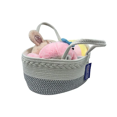 Cotton Rope Kids Toy Organizer