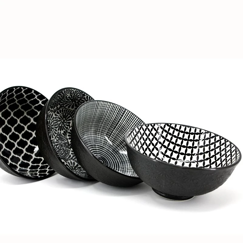 BIA Assorted Black/White Bowl 