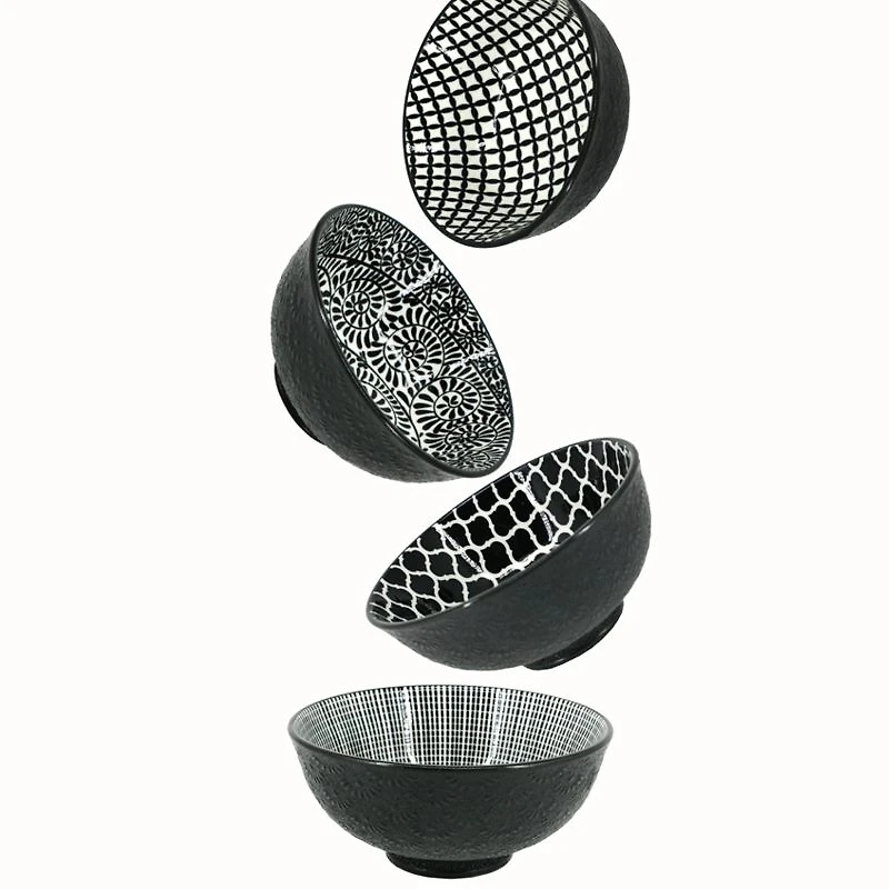 BIA Assorted Black/White Bowl 