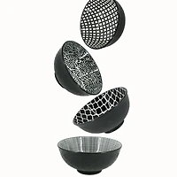 BIA Assorted Black/White Bowl 