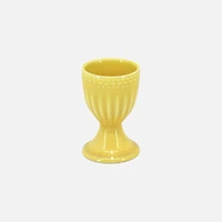 Reactive Glazed Egg Cup by Bia - Yellow 