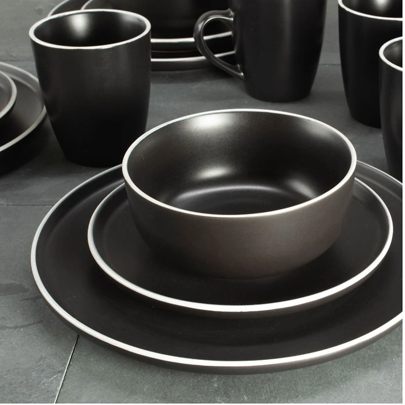 Tempo Bol à céréales, 14 cm - Noir