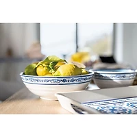 Blues Rectangular Tray With Handle