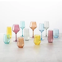 Sole White Sauvignon Glass - Pink, 13 oz