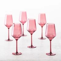 Sole White Sauvignon Glass - Pink, 13 oz