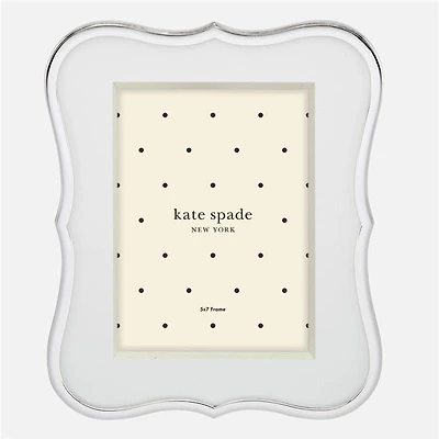 Kate Spade Crown Point Photo Frame - Silver