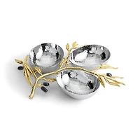 Michael Aram Olive Branch Triple Dish