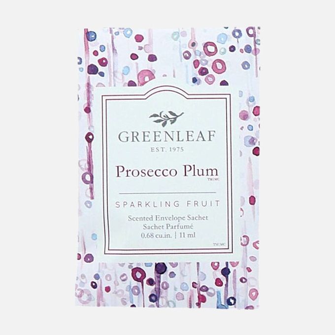 Small prosecco plum scented sachet - 11 ml