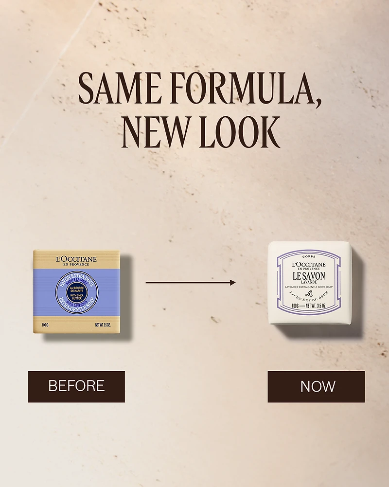 Le Savon Shea Lavender Extra-Gentle Body Soap