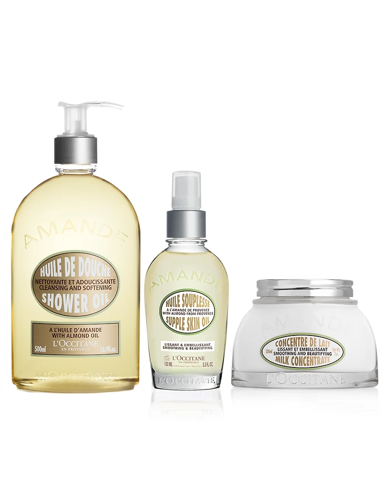 Almond Body Care Trio