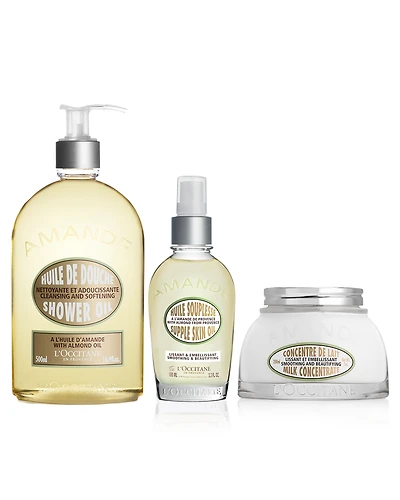 Almond Body Care Trio