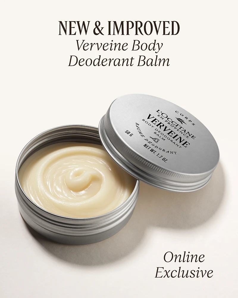 Verveine (Verbena) Body Deodorant Balm