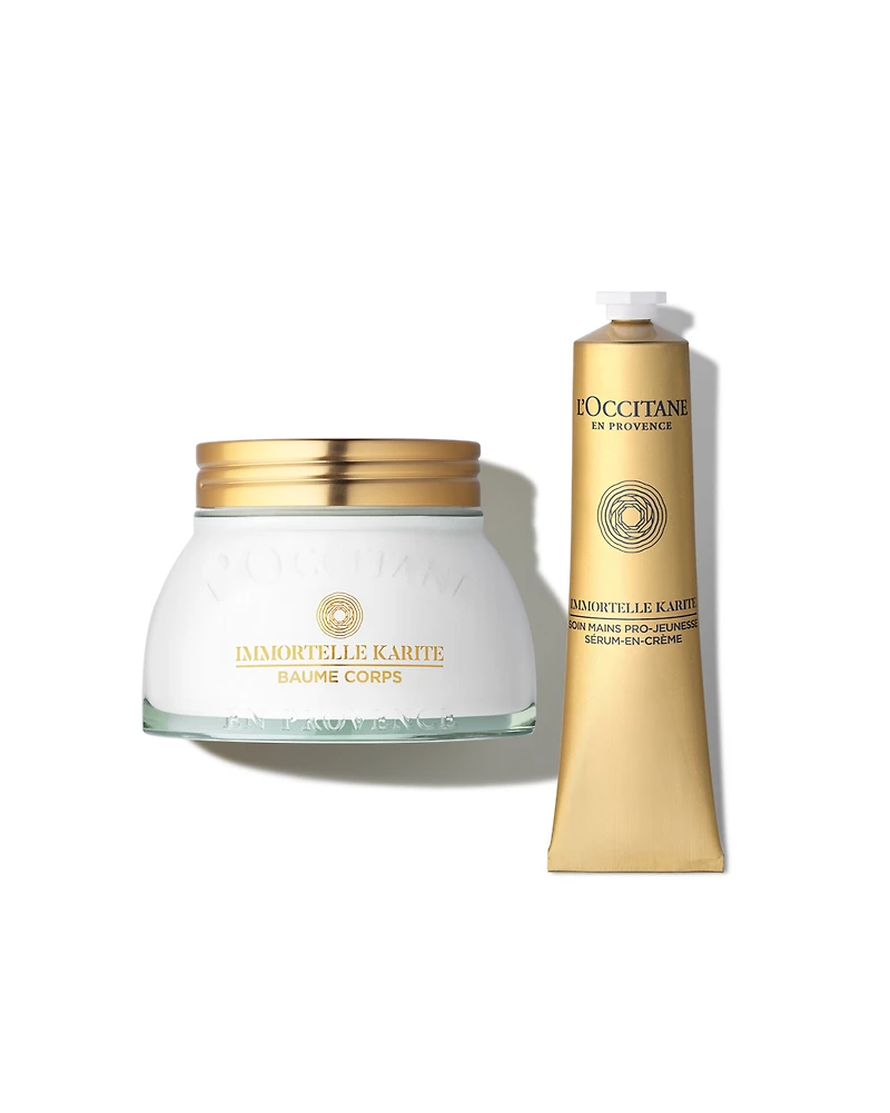 Advanced Immortelle Shea Hands + Body Duo