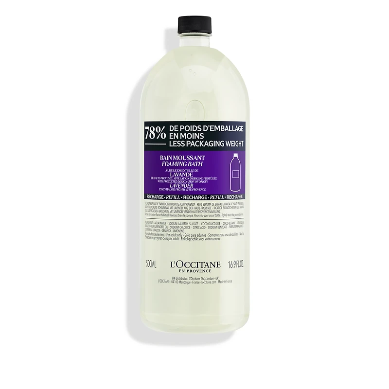 Lavender Foaming Bath Refill