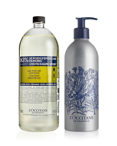 Verbena Shower Gel Refill + FREE Forever Bottle