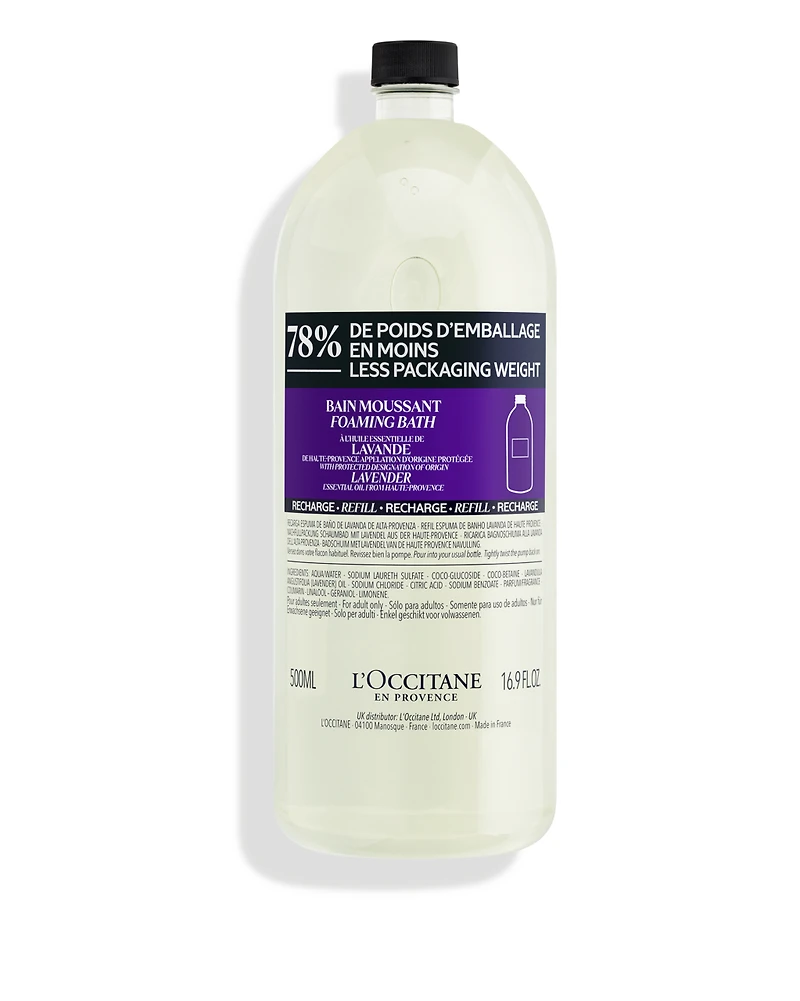 Lavender Foaming Bath Refill