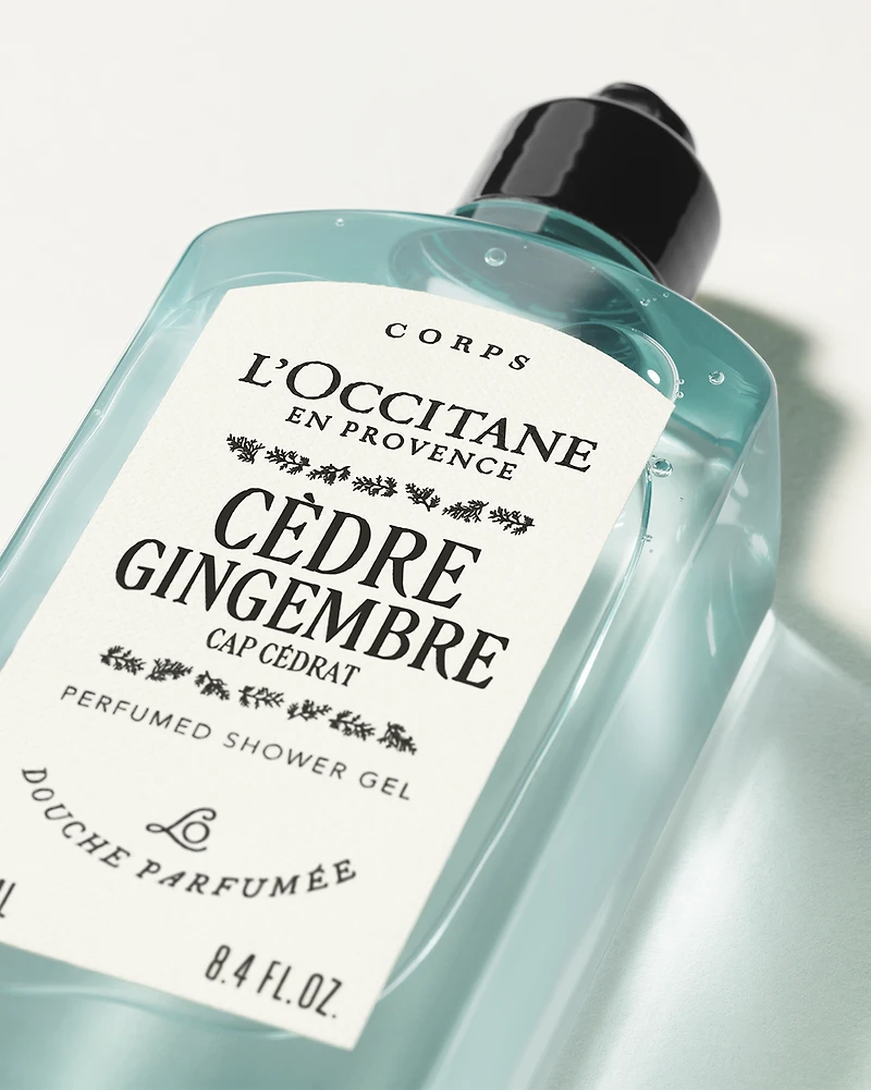 Cèdre Gingembre Perfumed Shower Gel