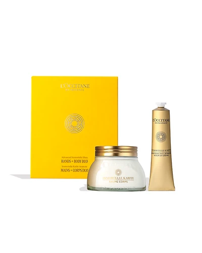 Advanced Immortelle Shea Hands + Body Duo