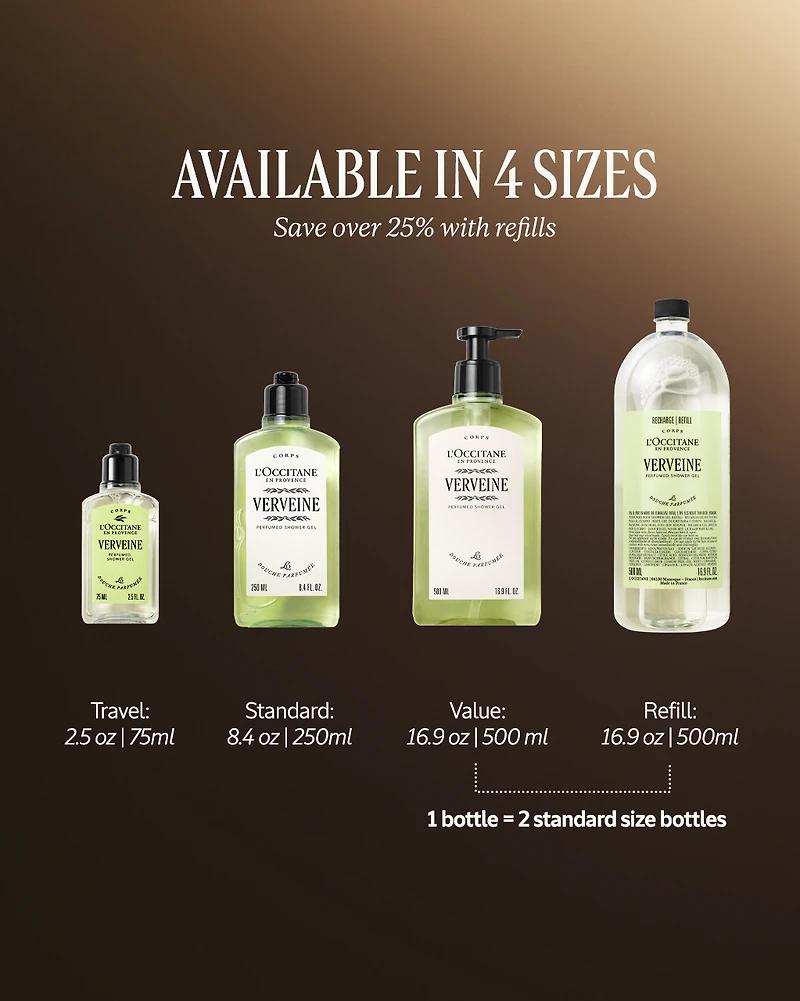 Verveine (Verbena) Perfumed Shower Gel