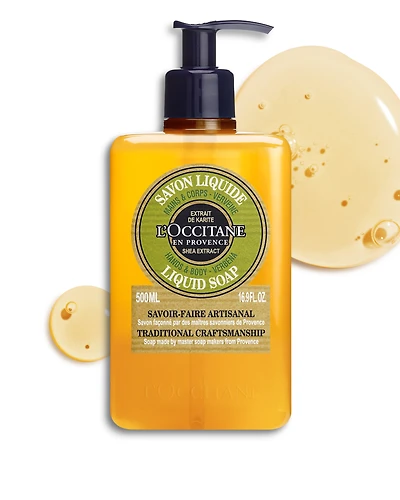 Shea Hands & Body Verbena Liquid Soap