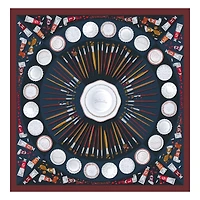 Palette d'Artiste Silk scarf 70