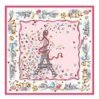 Equestrian Tower Silk scarf