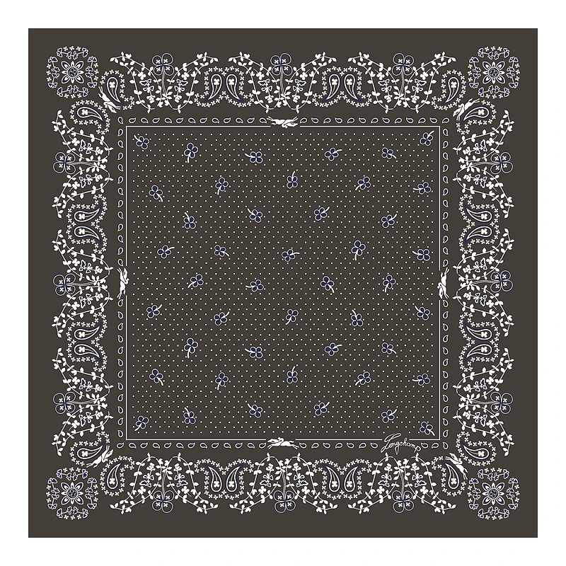 French Bandana Silk scarf 50