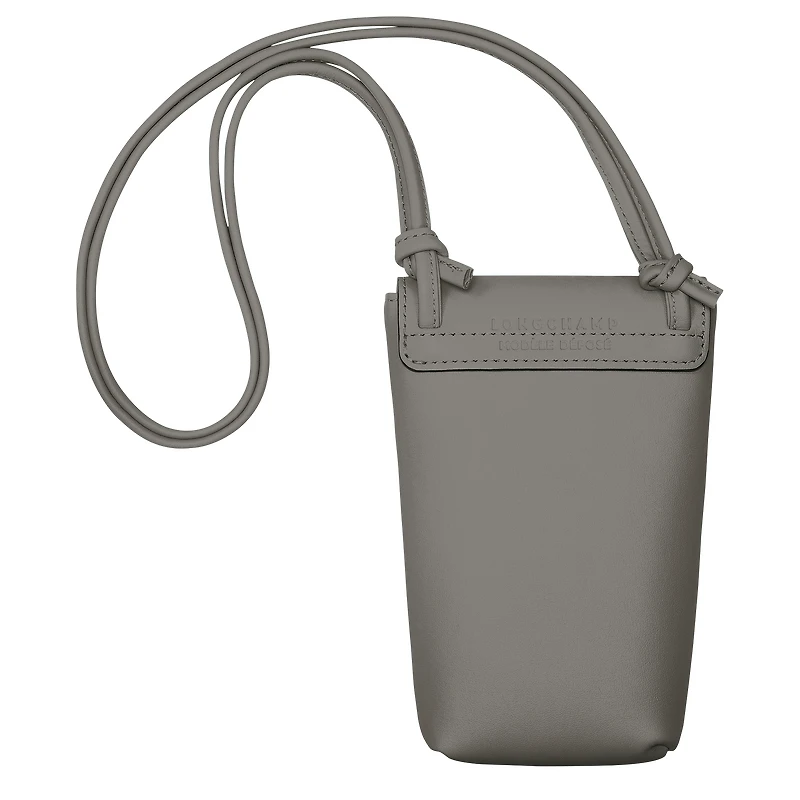 Le Pliage Xtra Phone case with leather lace