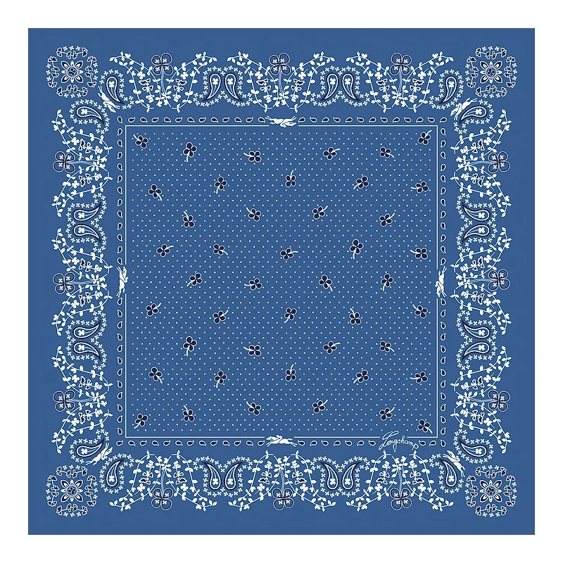 French Bandana Silk scarf 50