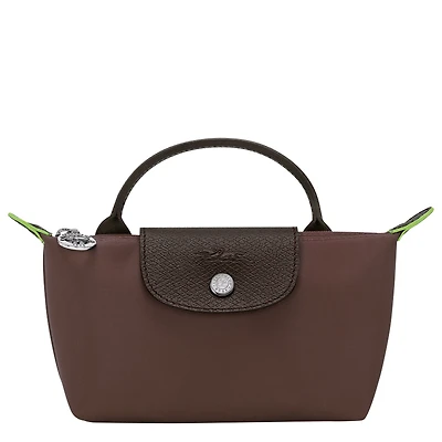 Le Pliage Green Pouch with handle