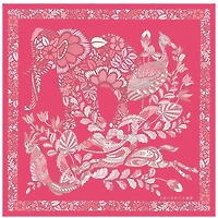 Forêt Longchamp Silk scarf 50