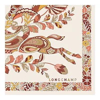 Forêt Longchamp Silk scarf 50