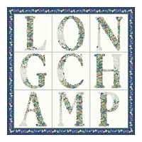 Le Jardin Longchamp Silk scarf 50