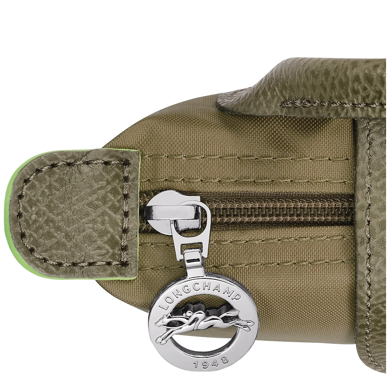Le Pliage Green Pouch with handle