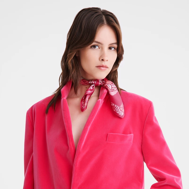 Forêt Longchamp Silk scarf 50