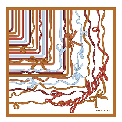 Rubans Longchamp Silk scarf 50